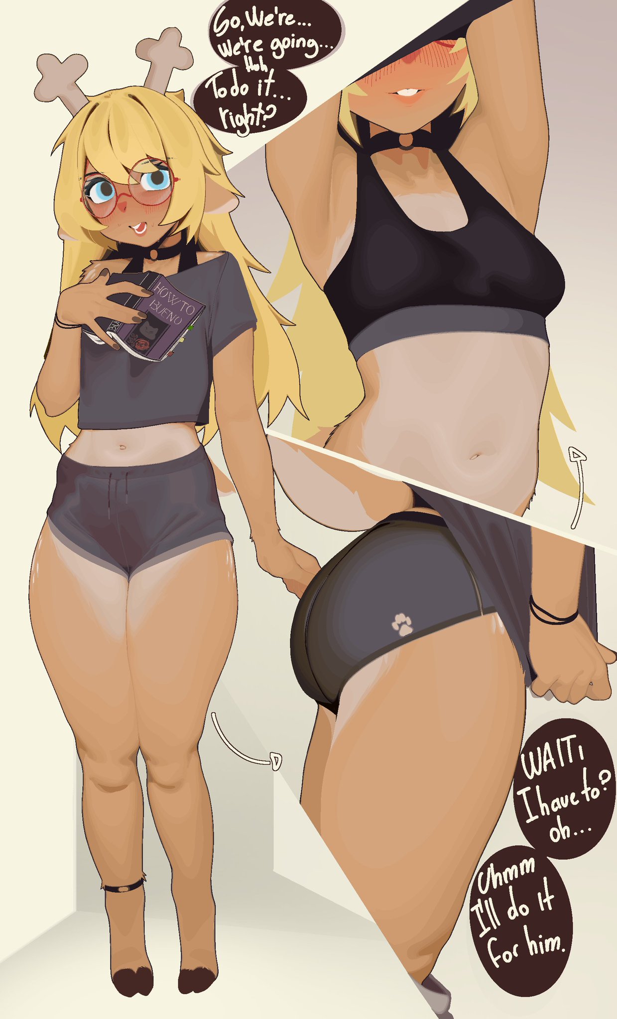 Noelle Holiday Deltarune Rule 34 – Furry Hentai Pic #2