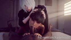 Eve & Yorha 2b (Nier) Rule 34 Video – All The Way To The Base