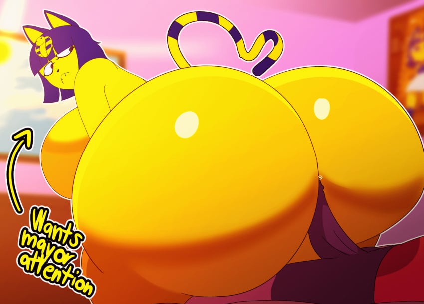 Ankha & Ankha (Animal Crossing) Rule 34 GIF – Anthro