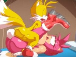 Amy Rose & Miles Tails Prower (Sega) Rule 34 Video
