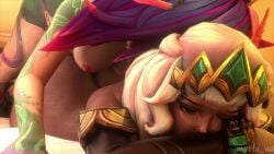 Neeko & Qiyana (League Of Legends) Rule 34 Video