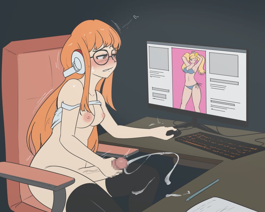 Ann Takamaki & Sakura Futaba (Atlus) Rule 34 – Areolae