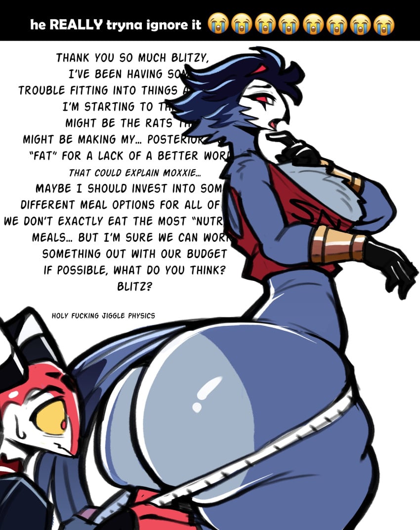 Blitzo & Stolas Helluva Boss Rule 34 – Furry Hentai Pic
