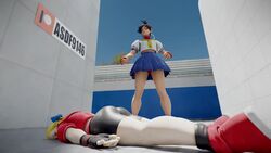 Karin Kanzuki & Sakura Kasugano (Capcom) Rule 34 Video