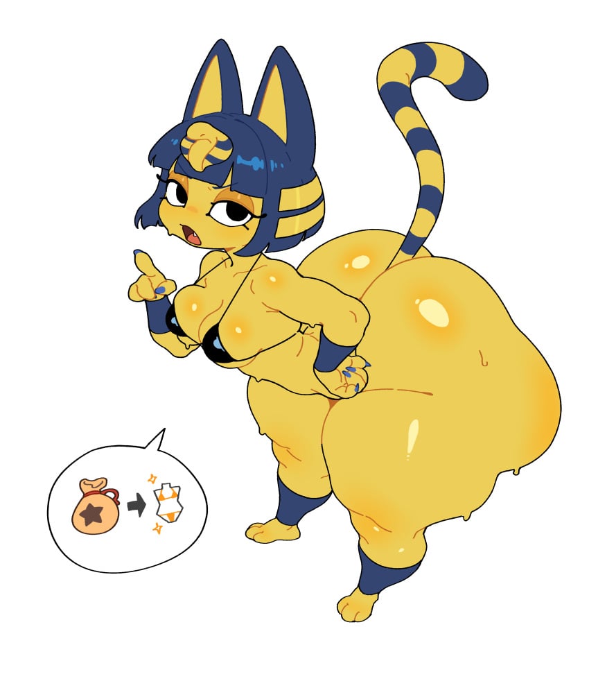 Ankha & Ankha (Animal Crossing) Rule 34 – Animal Ears