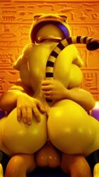 Ankha & Ankha (Animal Crossing) Rule 34 Video – 5 Fingers