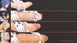 Ganyu & Ningguang (Genshin Impact) Rule 34 Video