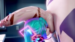 Hachsune Miku & Hatsune Miku (Fanloid) Rule 34 Video