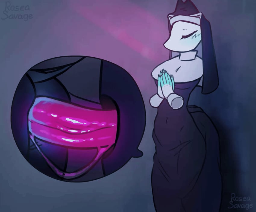 Tasque Manager & Tasque Manager (Deltarune) Rule 34 GIF