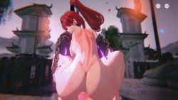 Yinlin (Wuthering Waves) Rule 34 Video – Ass Clap
