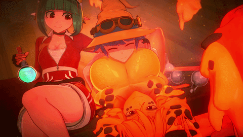 Bigger Female Head On Breasts Rule 34 GIF