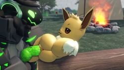 Eevee & Pokemon Rule 34 Video – Anus