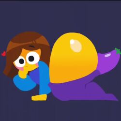 Brown Hair Emoji & Emoji Rule 34 Video – All Fours
