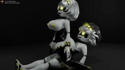 N & V (Murder Drones) Rule 34 Video – Cowgirl Position