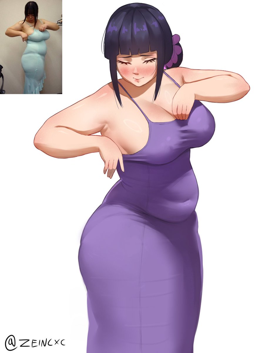 Hyuuga Hinata Naruto Rule 34 – Big Tits & Thick Thighs Hentai Pic