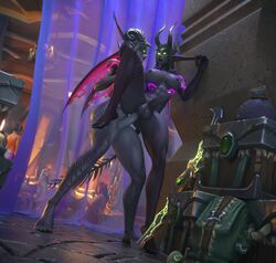 Blood Elf & Demon Hunter (Warcraft) Rule 34 Video