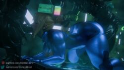 Male Xenomorph & Samus Aran (Alien) Rule 34 Video
