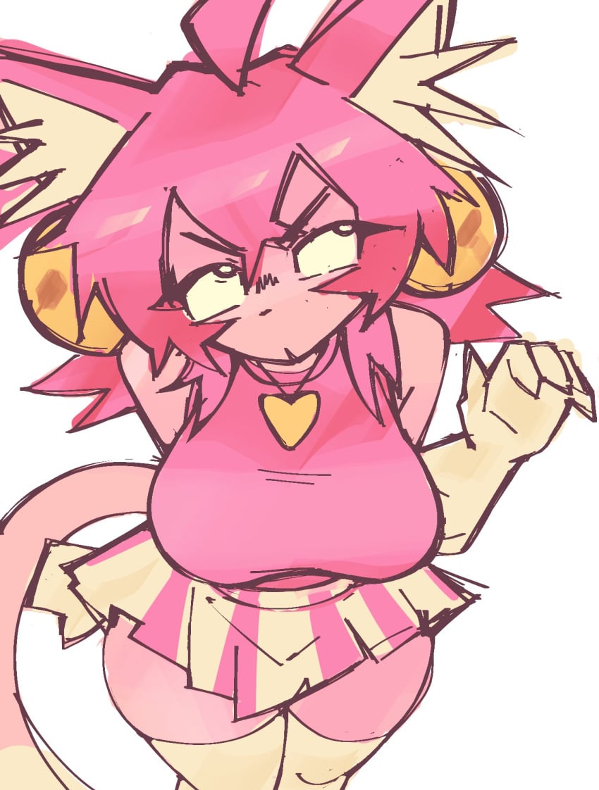 Mad Mew Mew & Mew Mew (Deltarune) Rule 34 – Breasts