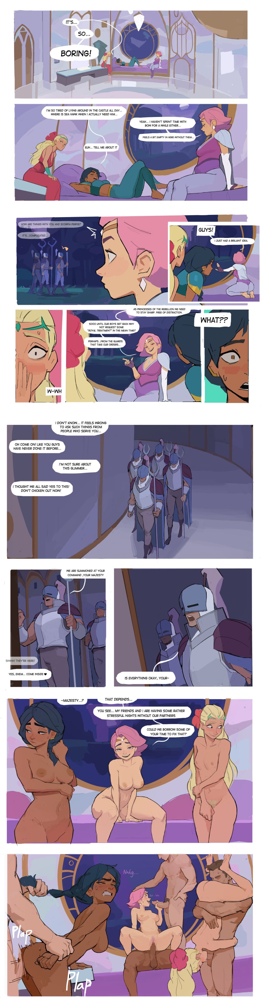 Glimmer & Mermista (Masters Of The Universe) Rule 34