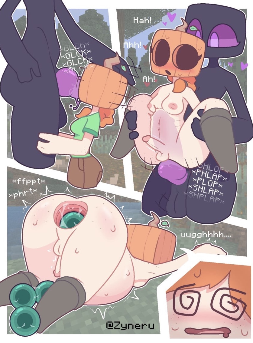 Alex & Enderman (Minecraft) Rule 34 – 2dickgirls