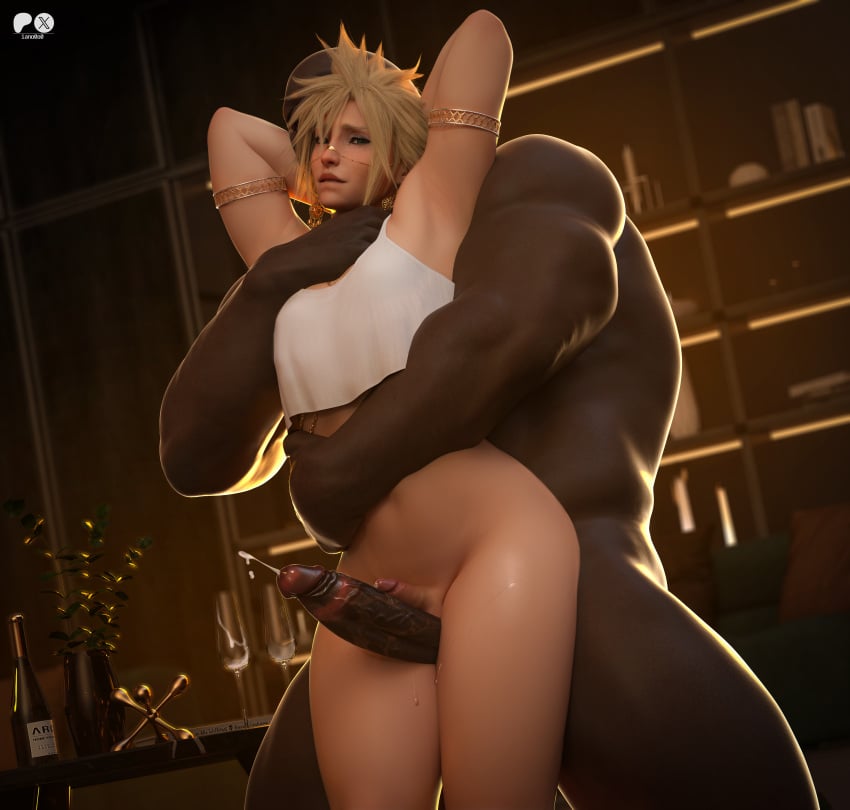 Cloud Strife Final Fantasy Rule 34 – Rough Sex & Gay 3D Pic