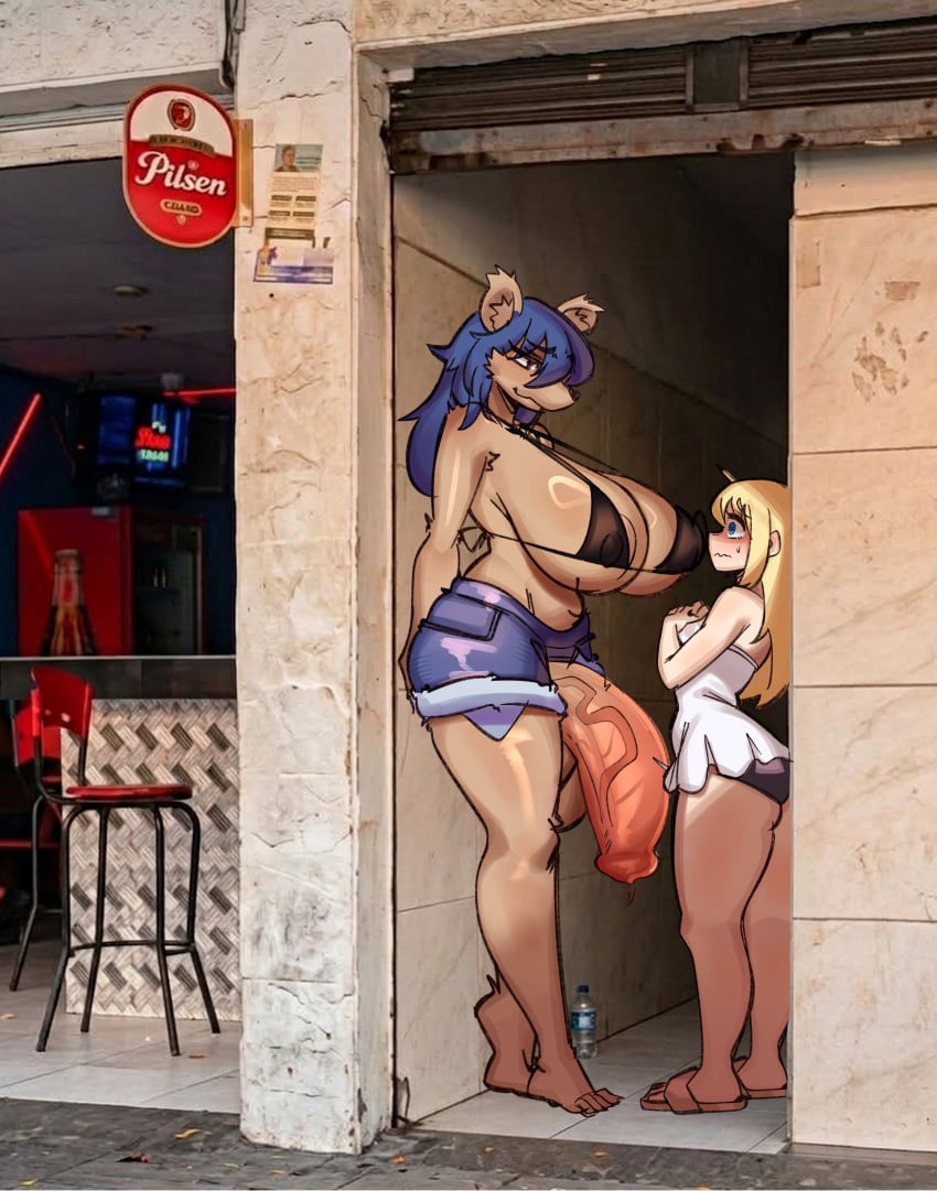 Crimvael & Elza Ishuzoku Reviewers Rule 34 – Futanari Pic