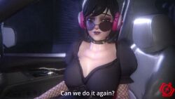 D.Va Overwatch Rule 34 – Reverse Cowgirl & Futanari 3D Animation