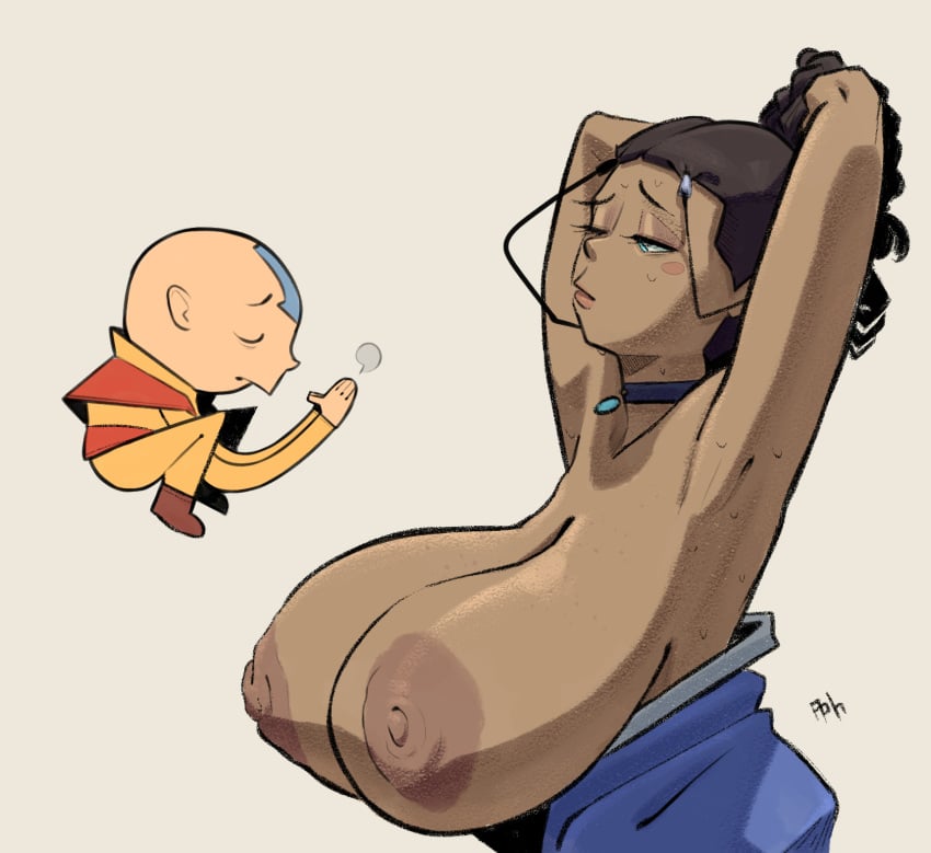 Katara Avatar the Last Airbender Rule 34 – Big Tits & Praying Pic