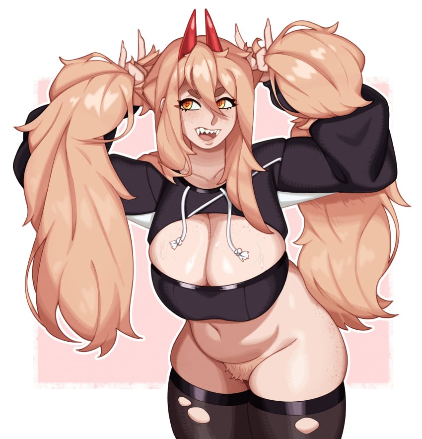 Power (Chainsaw Man) Rule 34 – Big Boobs