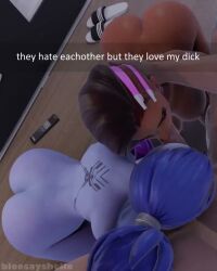 Sombra & Widowmaker (Overwatch) Rule 34 Video – Ass