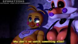 Lolbit & Toy Chica (Five Nights At Freddy's) Rule 34 Video