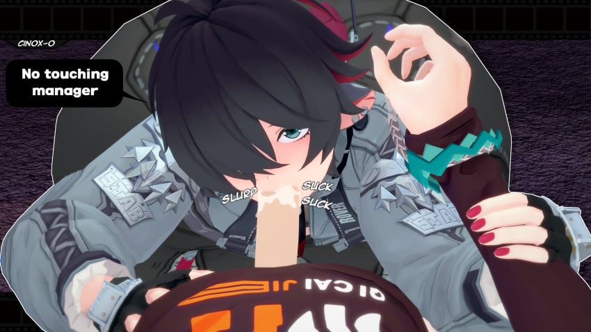 Belle & Jane Doe Zenless Zone Zero Rule 34 – Blowjob 3D Pic
