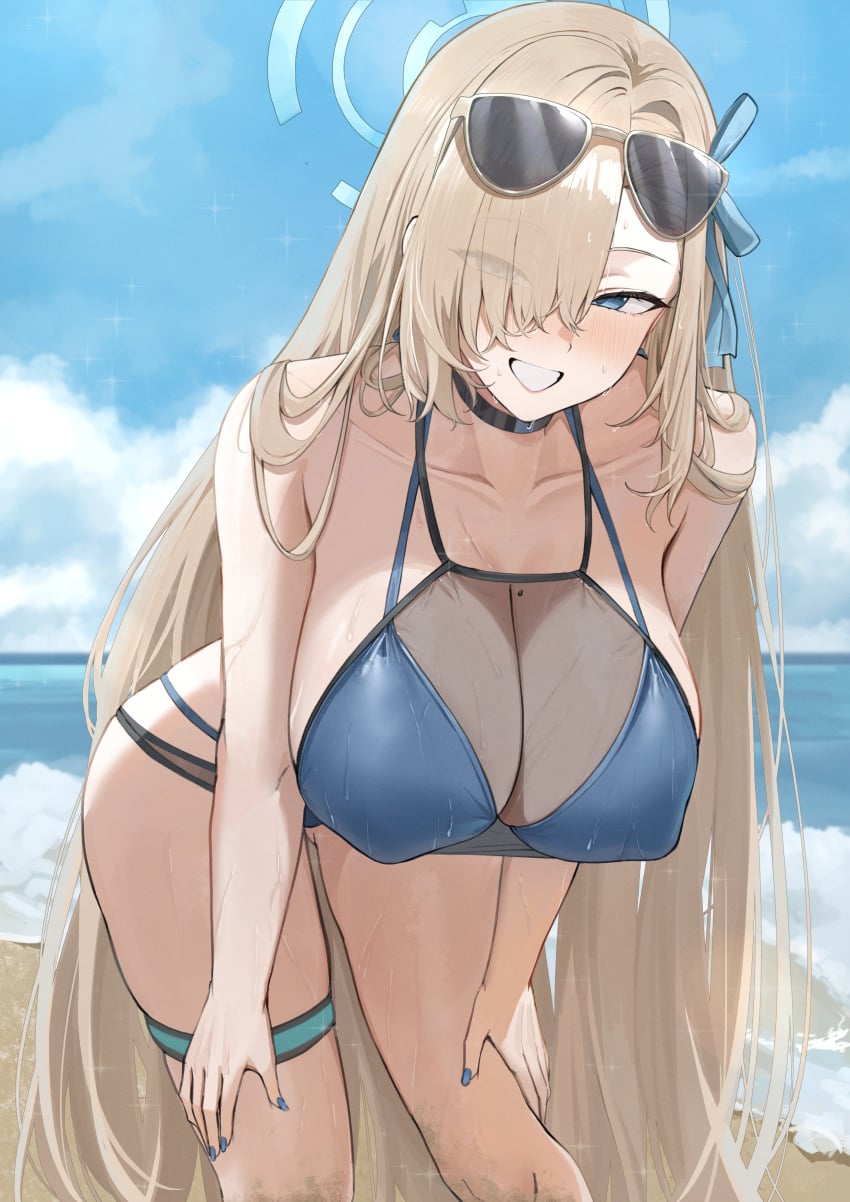 Asuna (Blue Archive) Rule 34 – Bare Shoulders