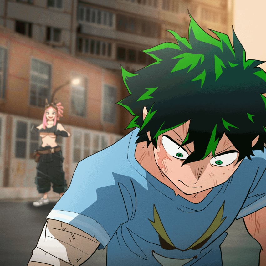 Izuku Midoriya My Hero Academia Rule 34 GIF – Big Tits