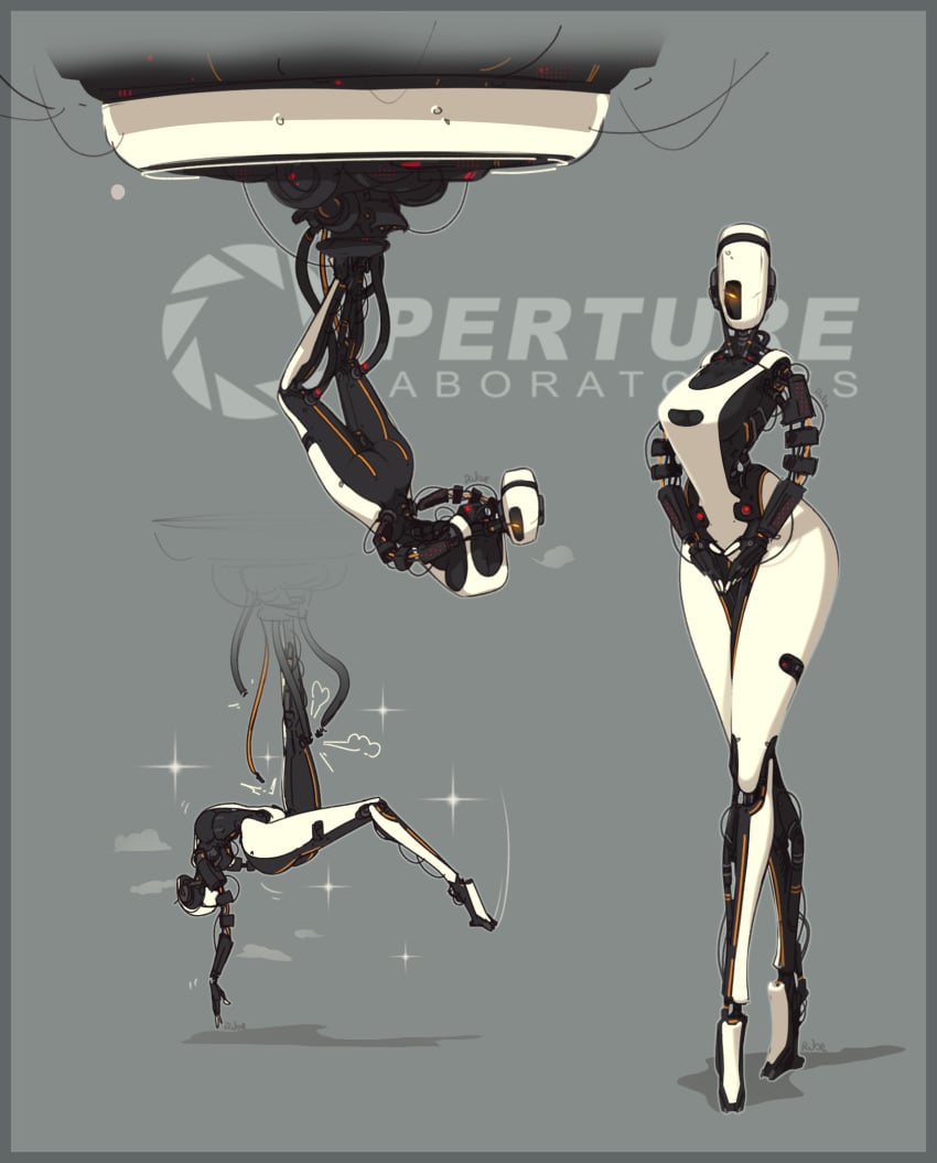 Glados & Glados (Portal) Rule 34 – 1 Eye