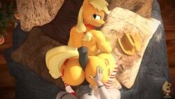 Applejack & Zecora (Friendship Is Magic) Rule 34 Video