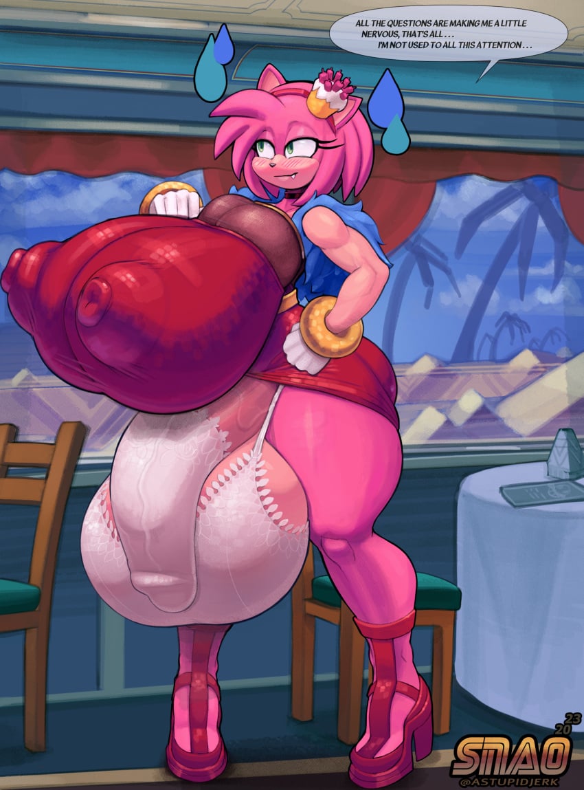 Amy Rose (Sega) Rule 34 – Anthro