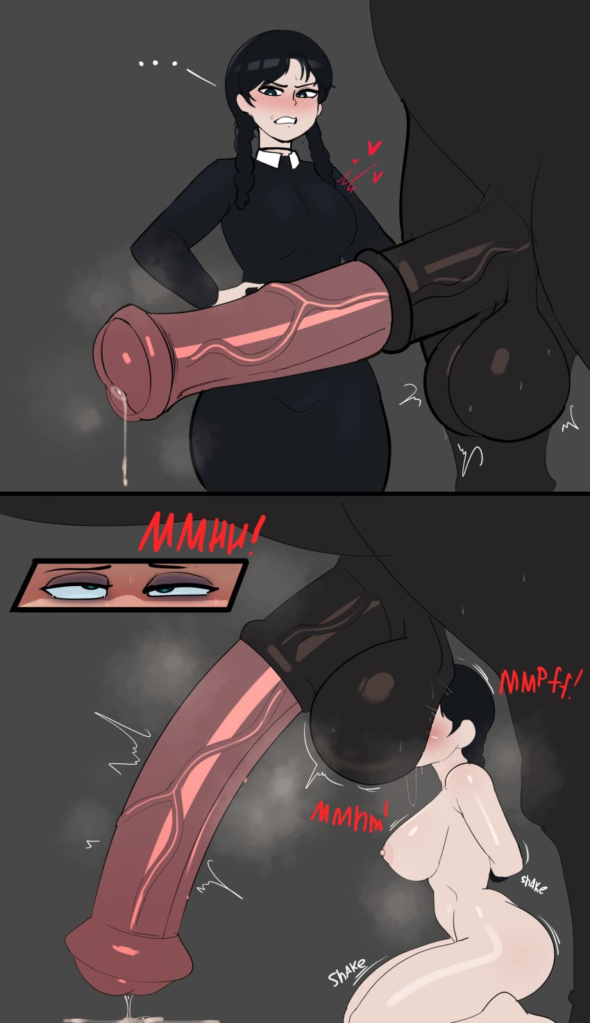 Wednesday Addams The Addams Family Rule 34 – Big Dick Pic