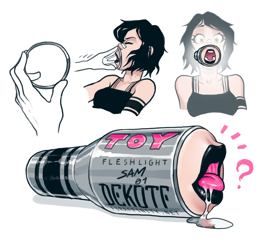 Sam (Original) Rule 34 – Big Lips