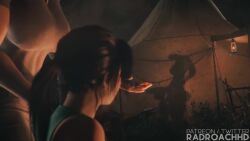Calypso & Lara Croft (Tomb Raider) Rule 34 Video