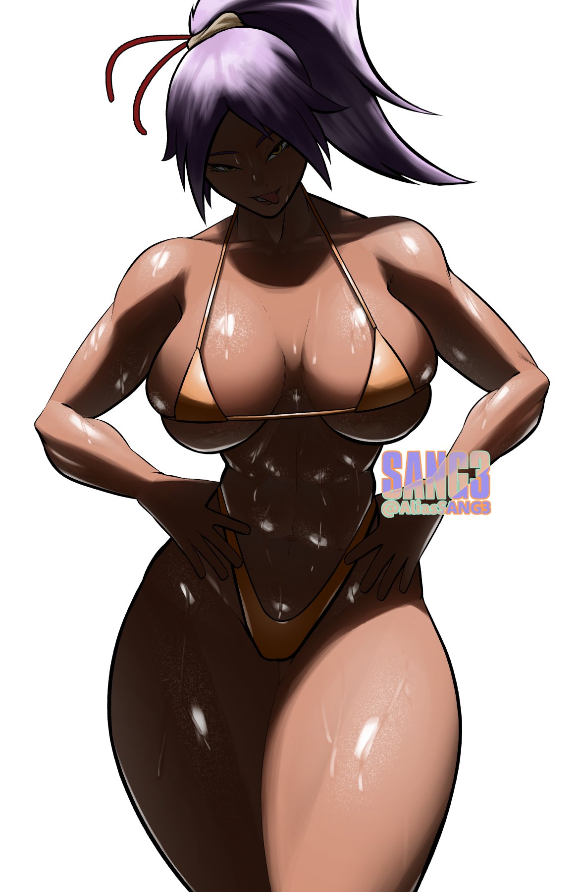 Shihouin Yoruichi & Yoruichi Shihouin (Bleach) Rule 34