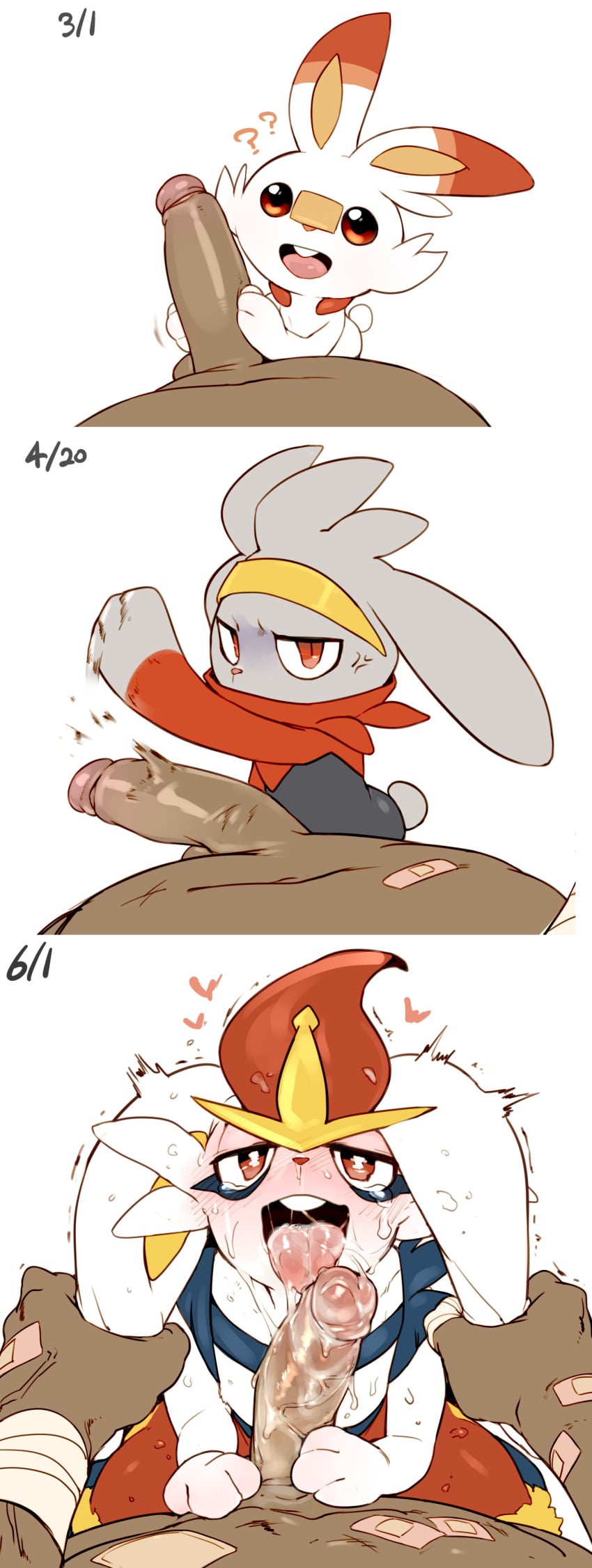 Cinderace & Pok&eacute;mon (Nintendo) Rule 34 – Ambiguous Gender
