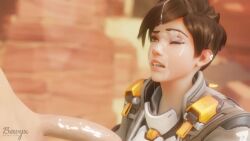 Lena Oxton & Tracer (Overwatch) Rule 34 Video – Black Gloves