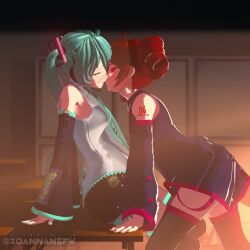 Hatsune Miku & Kasane Teto (Utau) Rule 34 Video
