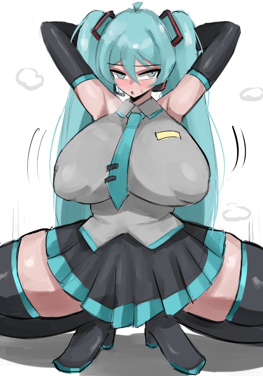 Hatsune Miku (Vocaloid) Rule 34 – Armpits