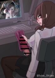 Office Lady Rule 34 – Futanari & Keyboard Hentai Animation