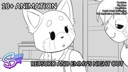 Emmy Dook & Fenneko (Aggressive Retsuko) Rule 34 Video