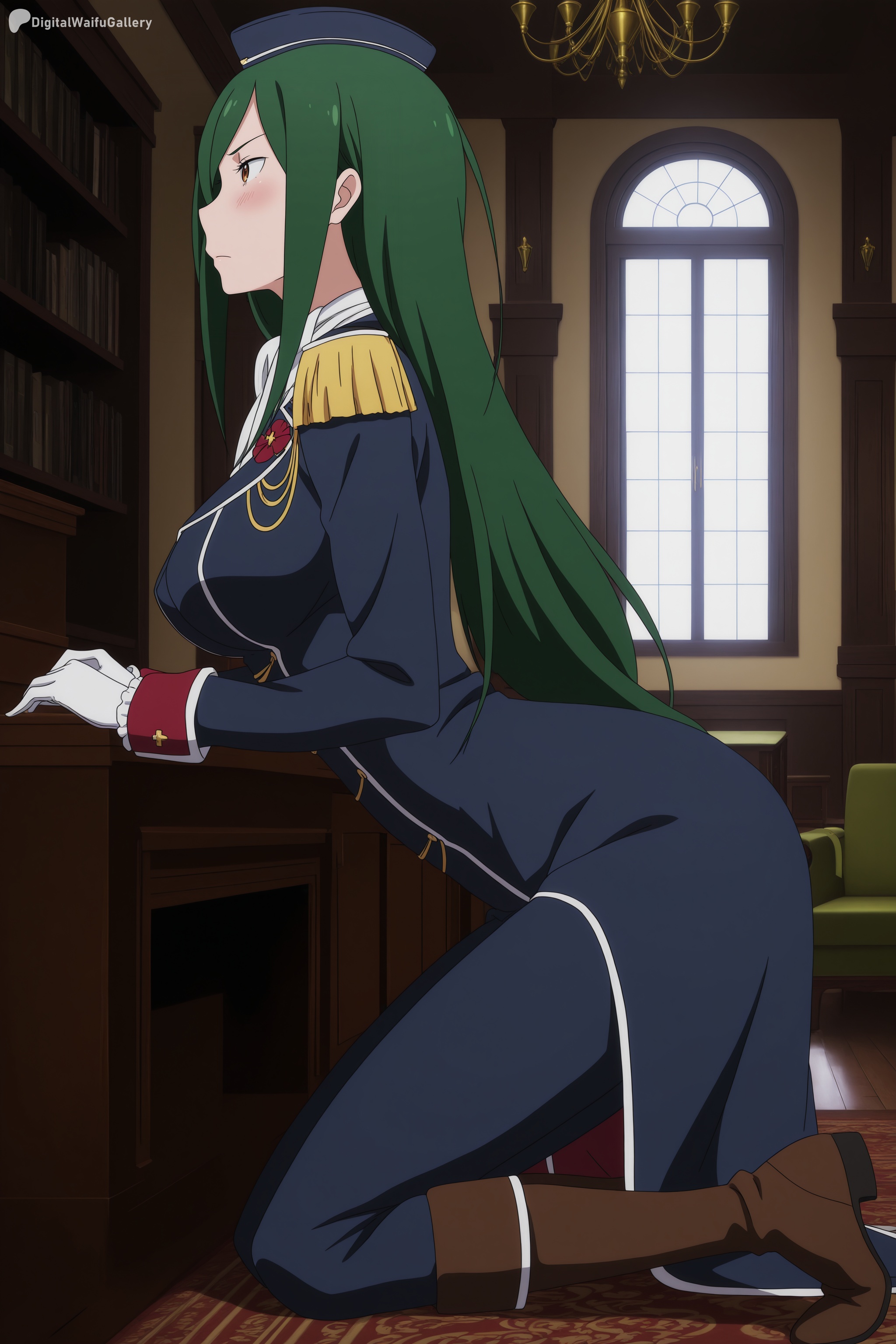 Crusch Karsten (Re:zero Kara Hajimeru Isekai Seikatsu) hentai artwork