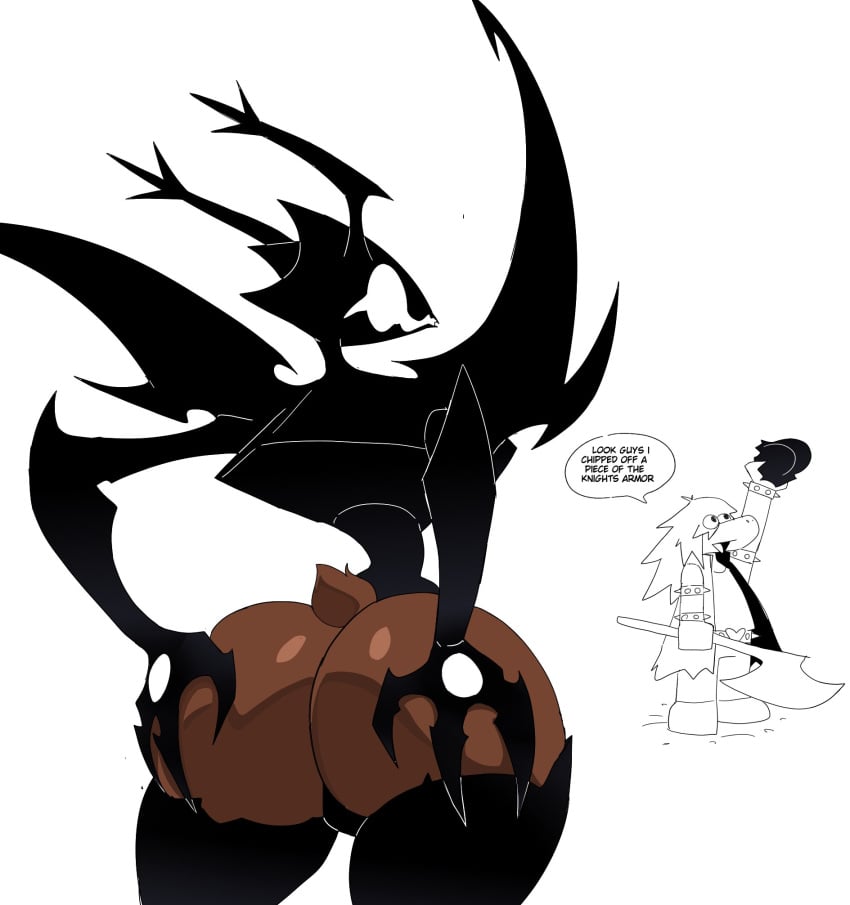 Dess Holiday & Roaring Knight (Deltarune) Rule 34