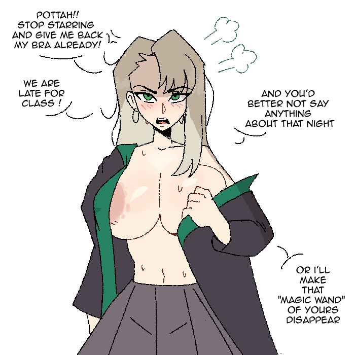 Draco Malfoy Harry Potter Rule 34 – POV & Areolae Slip Hentai Pic